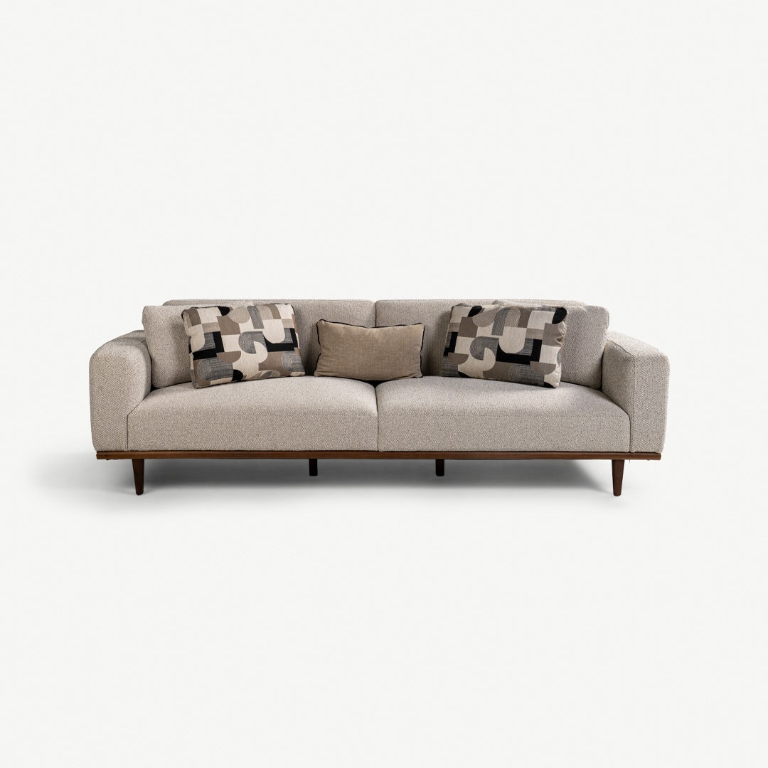 Andrea 3 Seater Sofa Ecru