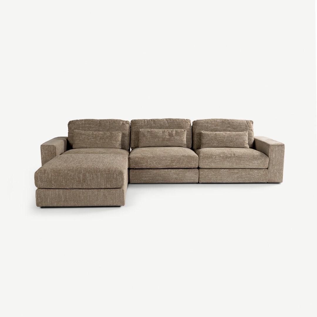 Kayan Right Corner Sofa Sand