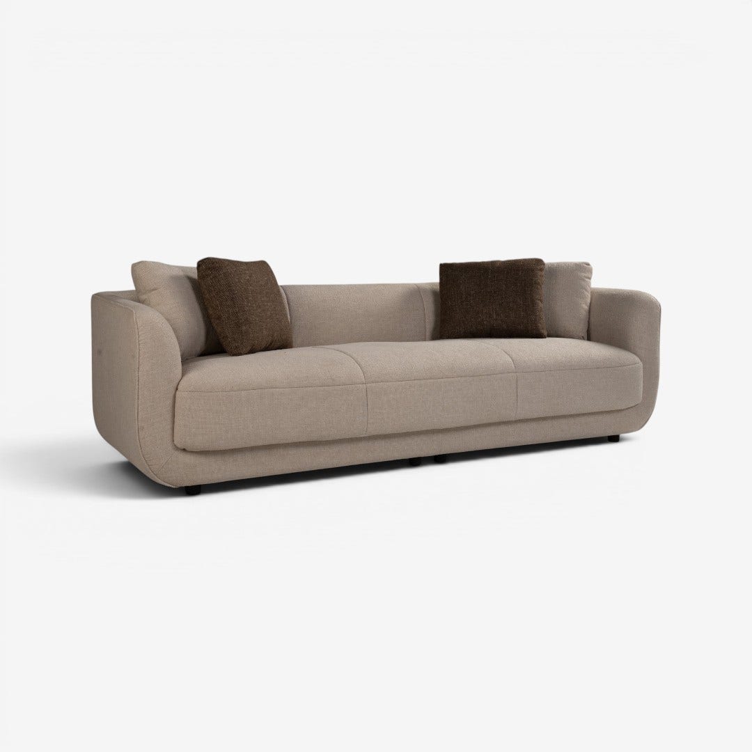 Fayam 3 Seater Sofa Ecru