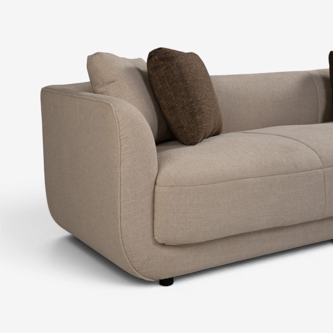 Fayam 3 Seater Sofa Ecru