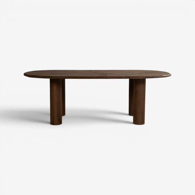 Tandy 8 Seater Dining Table Brown Tandy 8 Seater Dining Table Brown