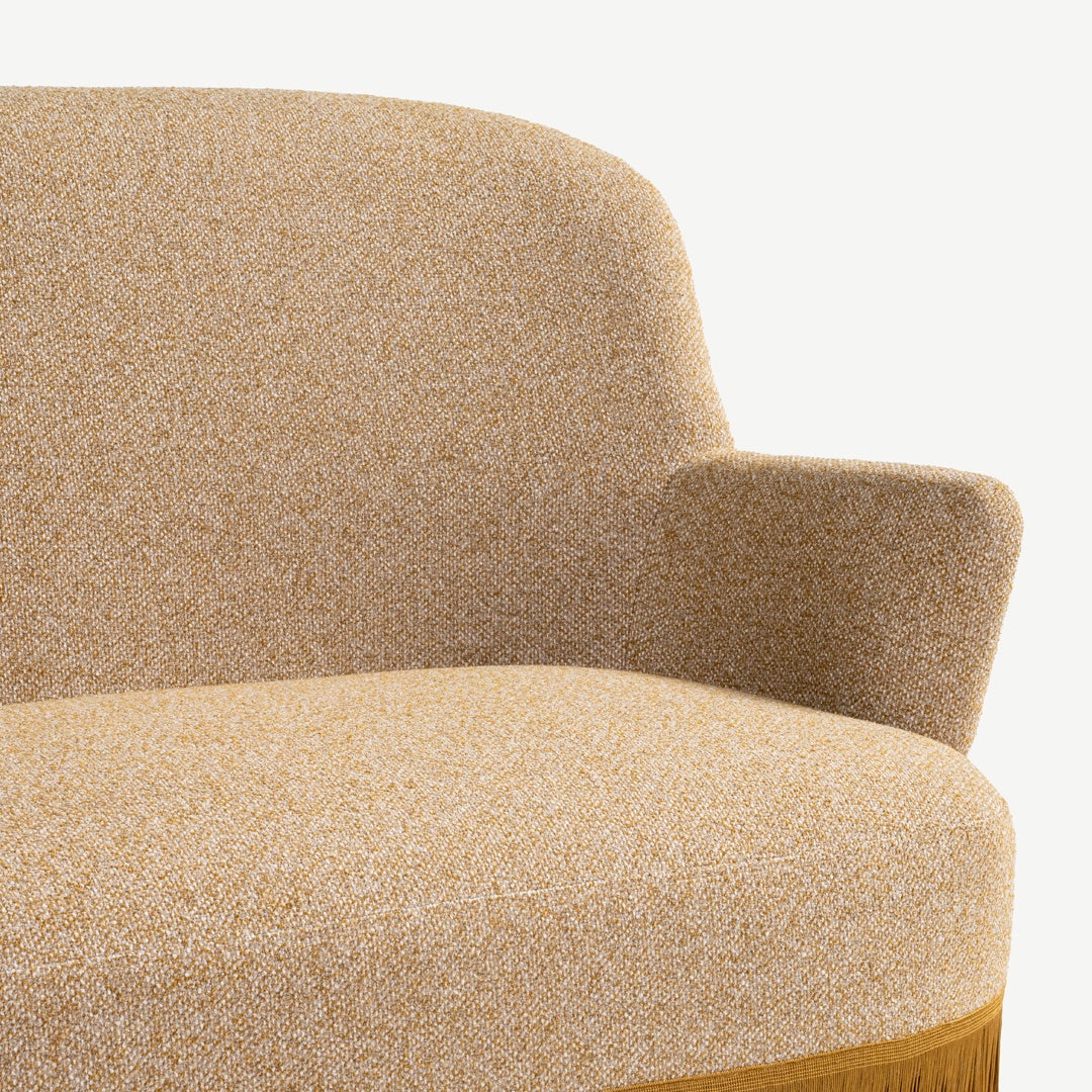 Mersol 2 Seater Sofa Mustard