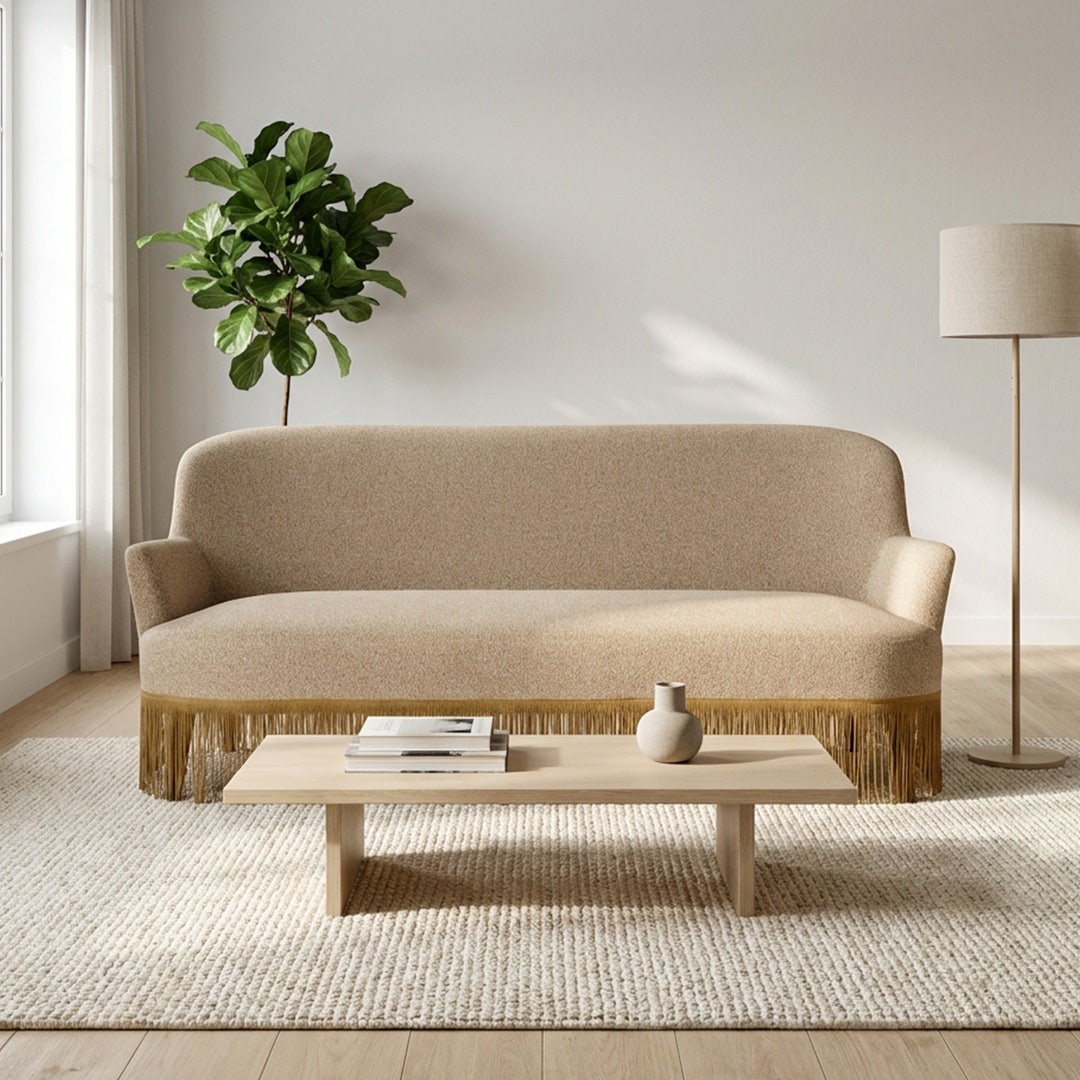 Mersol 2 Seater Sofa Mustard