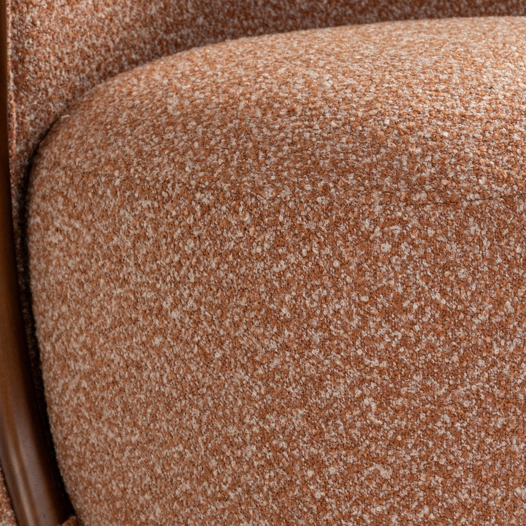 Jeah 1 Seater Swivel Sofa Terracotta