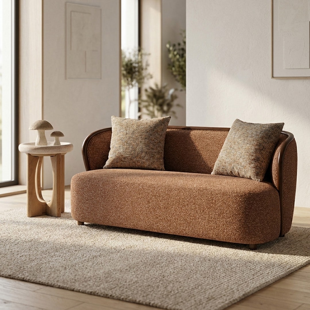 Jeah 2 Seater Sofa Terracotta