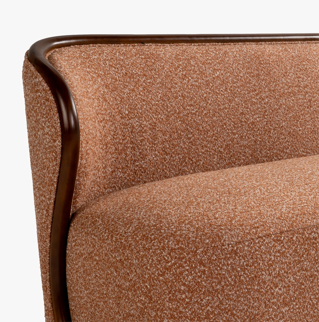 Jeah 2 Seater Sofa Terracotta