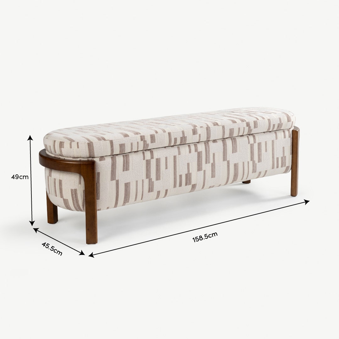 Levora Bench Beige
