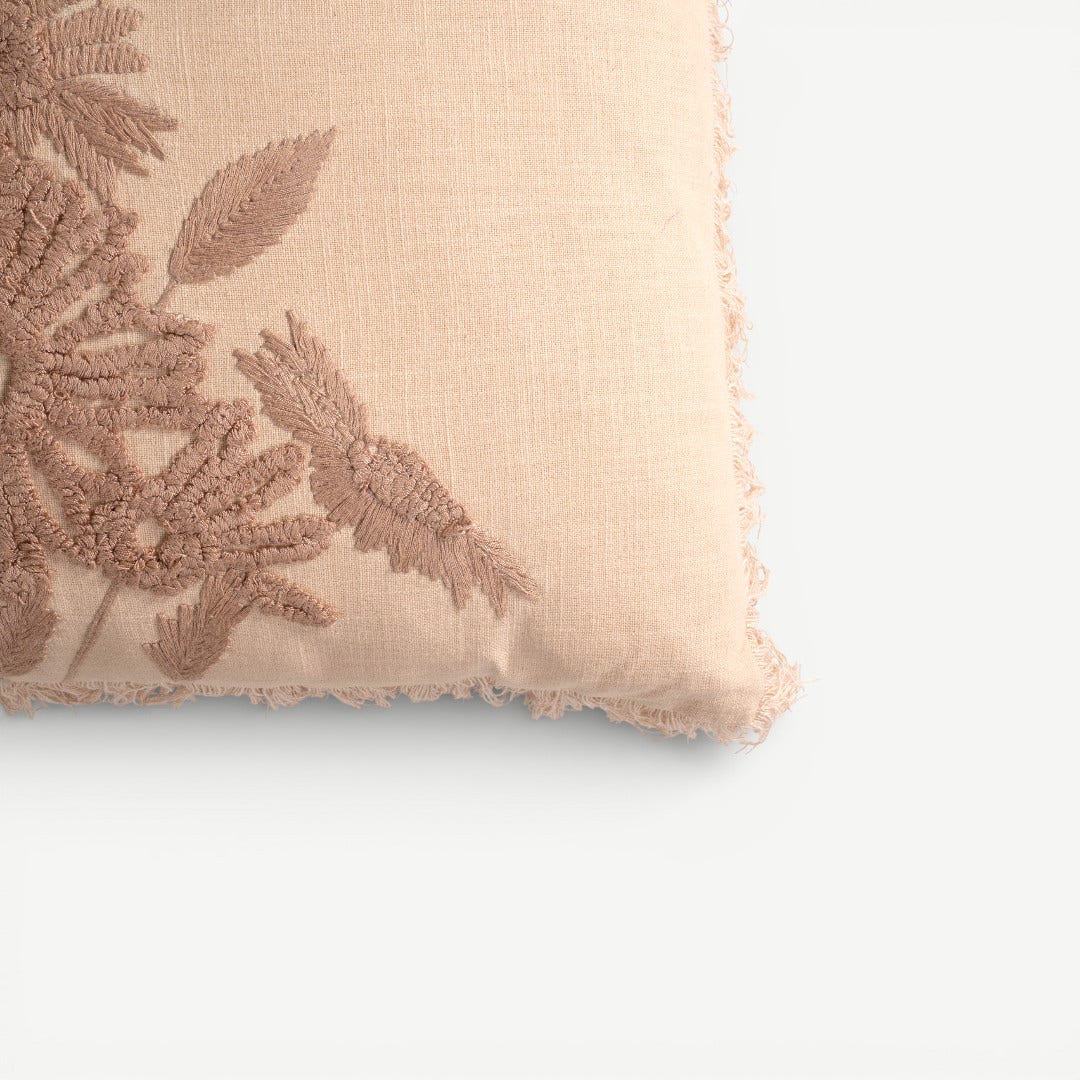 Favio Embroidered Cushion - 50x50cm