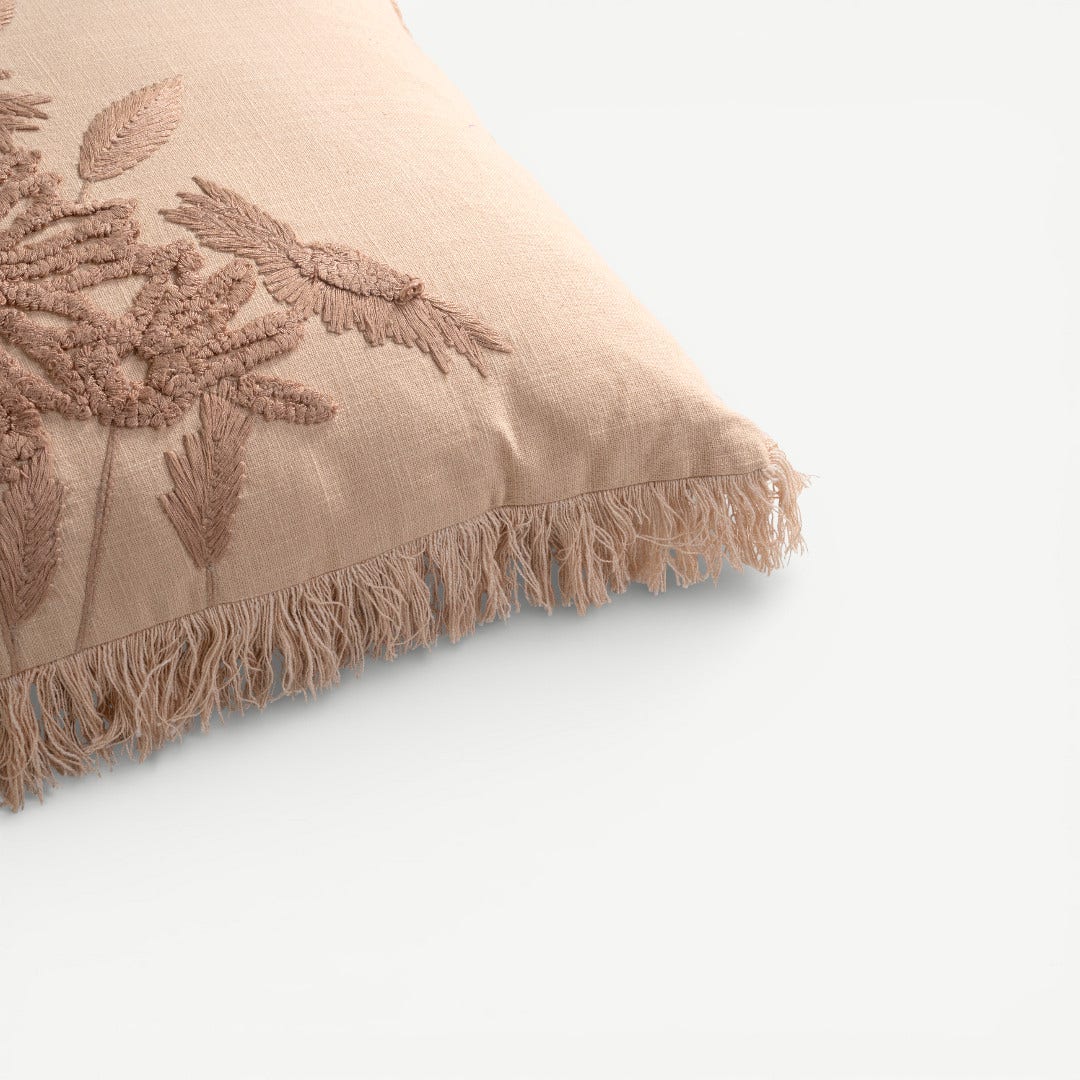 Favio Embroidered Cushion - 50x50cm