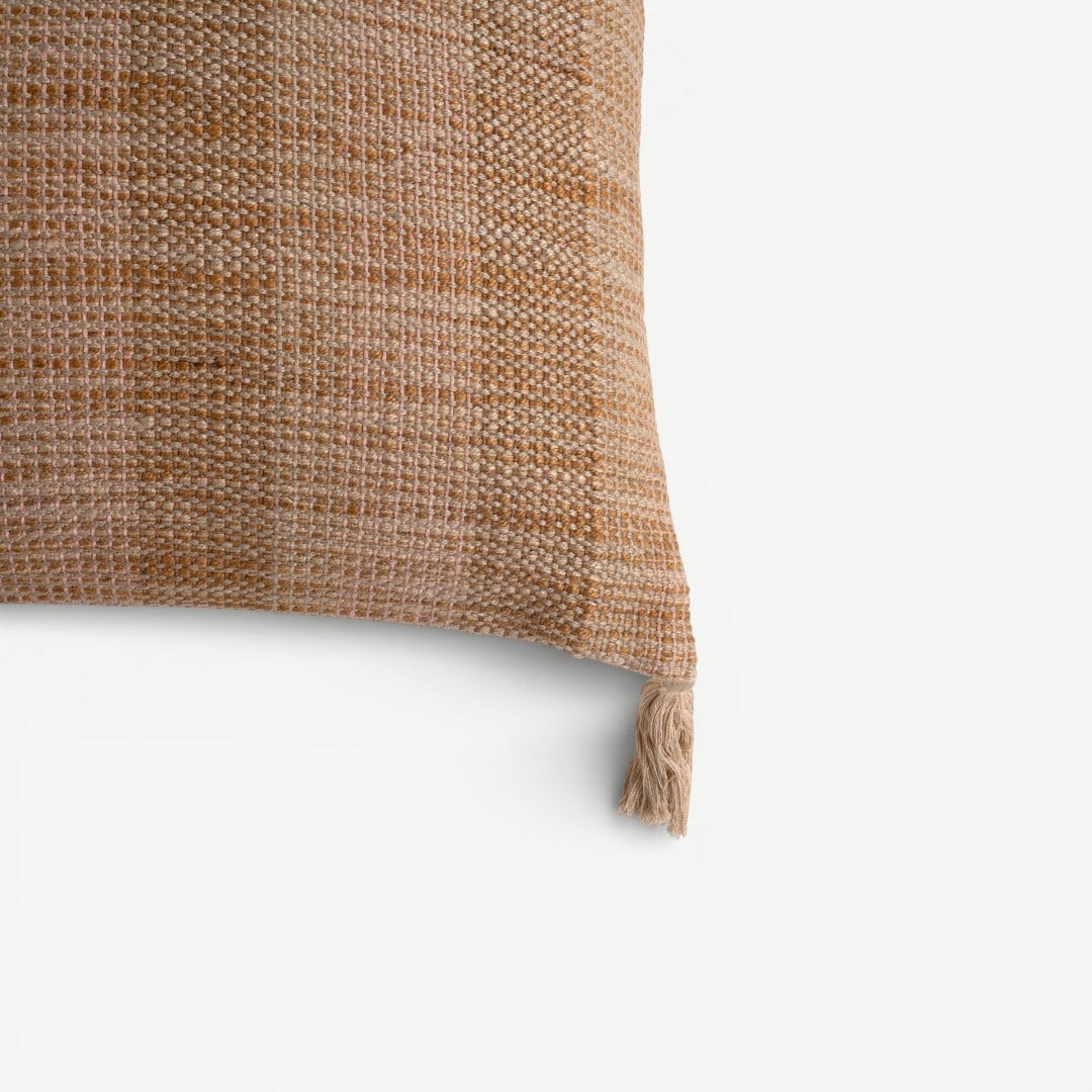 Heritage Filled Cushion - 50x50cm - Brown