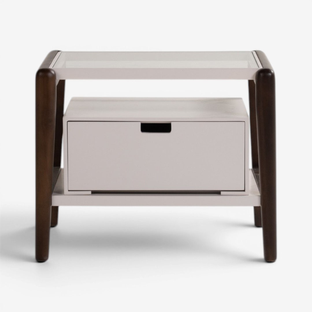 Adonis Bedside Table Walnut
