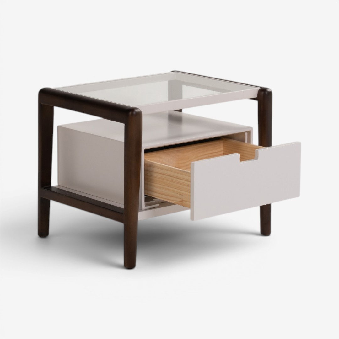 Adonis Bedside Table Walnut