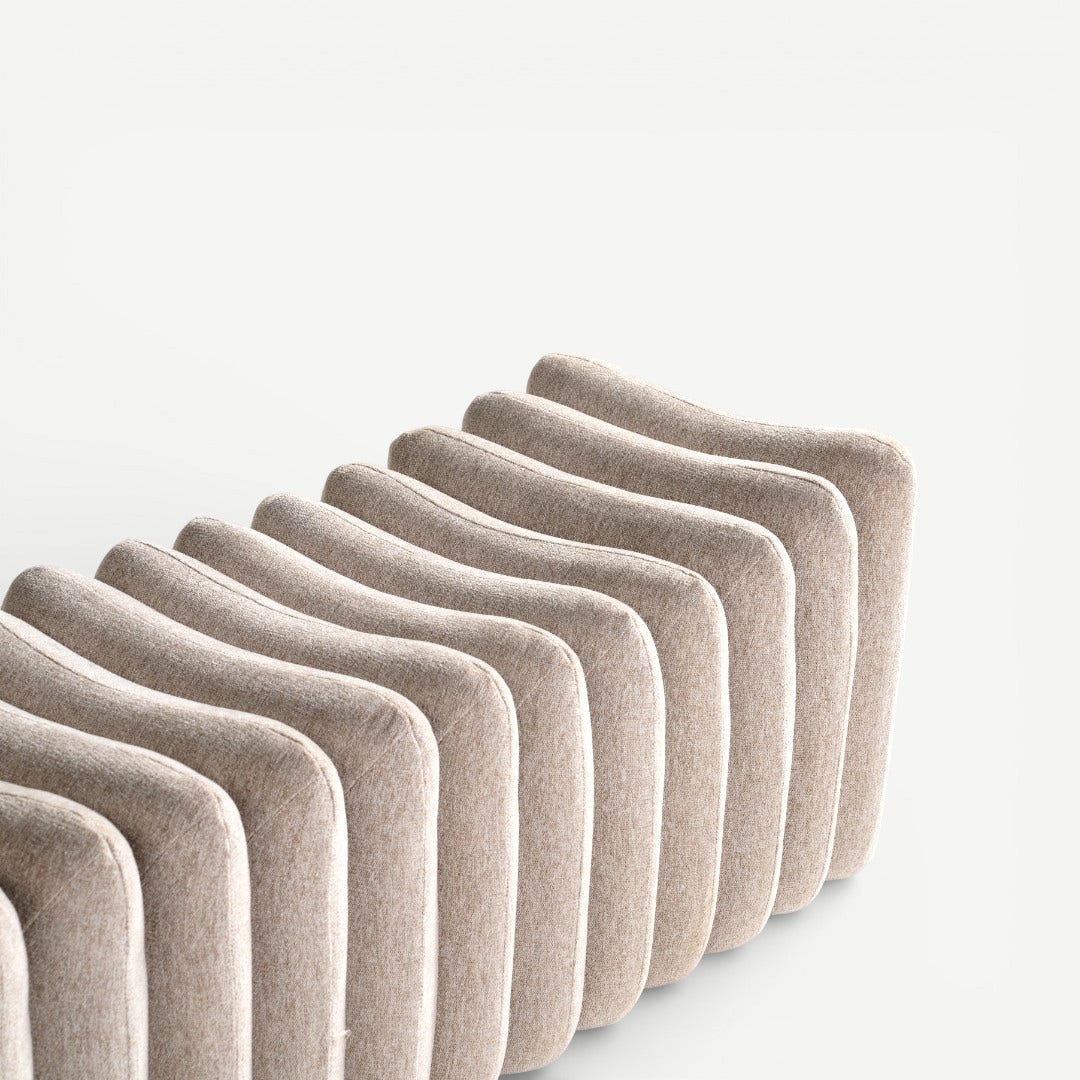 Merza Bench 160cm Ecru