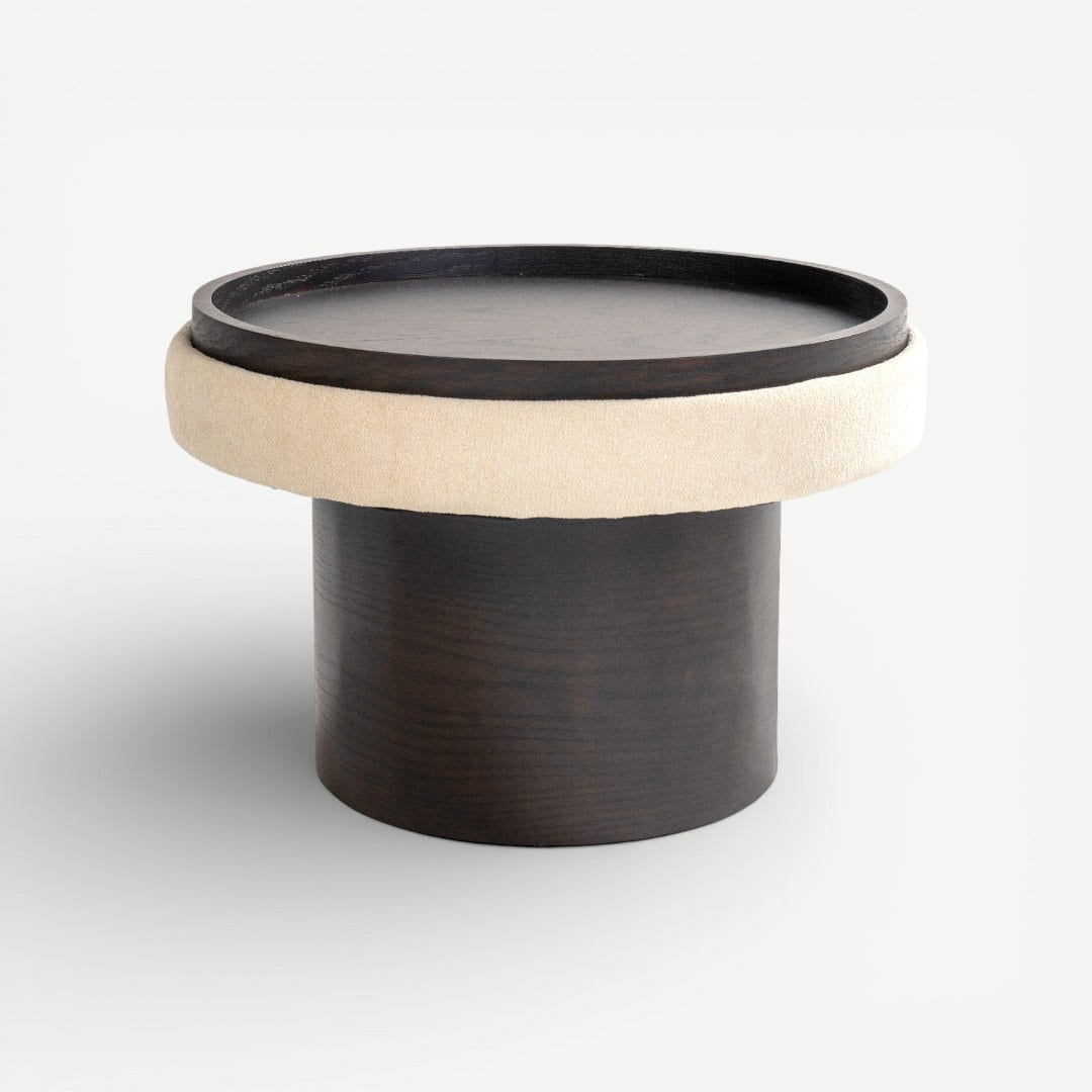 تيريس طقم طاولات قهوة - جوز