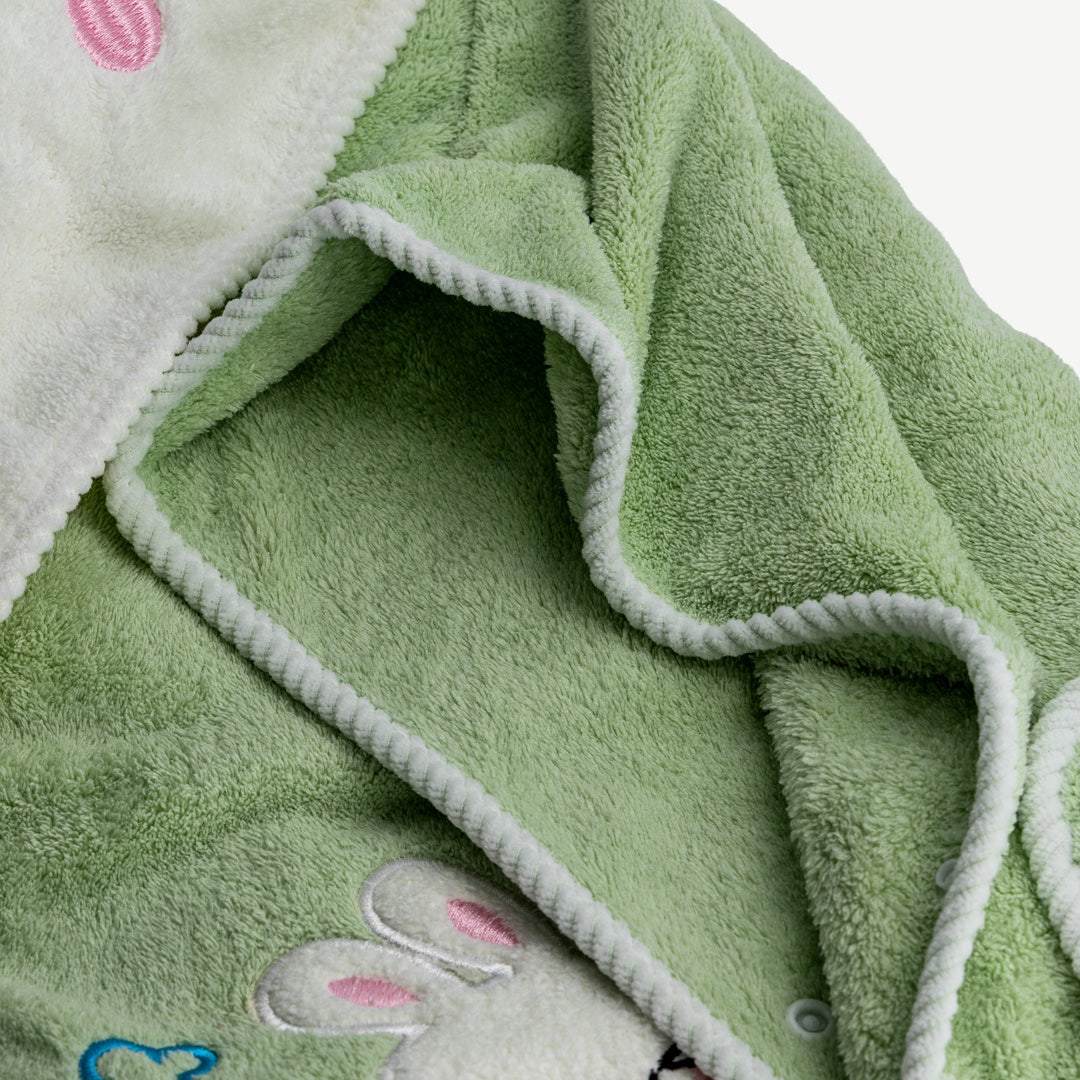 Venli Bathrobe Green - 140cm