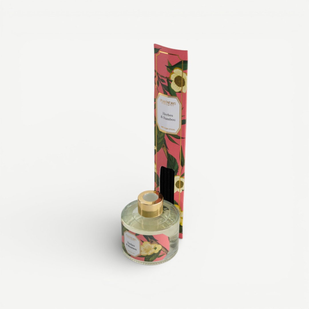 Jardin Reed Diffuser-Herbes & Bambou