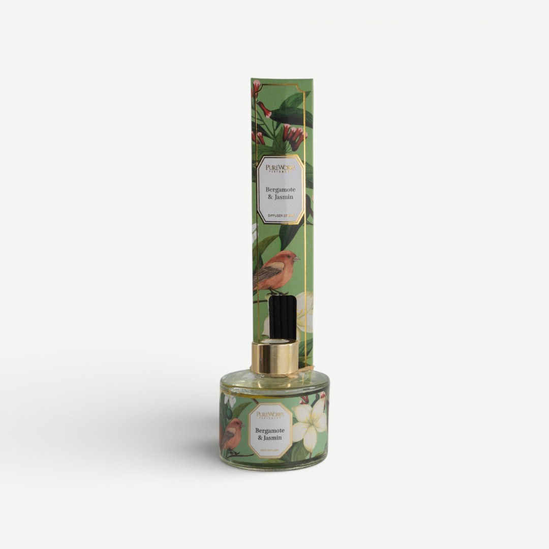 Jardin Reed Diffuser-Bergamote & Jasmin