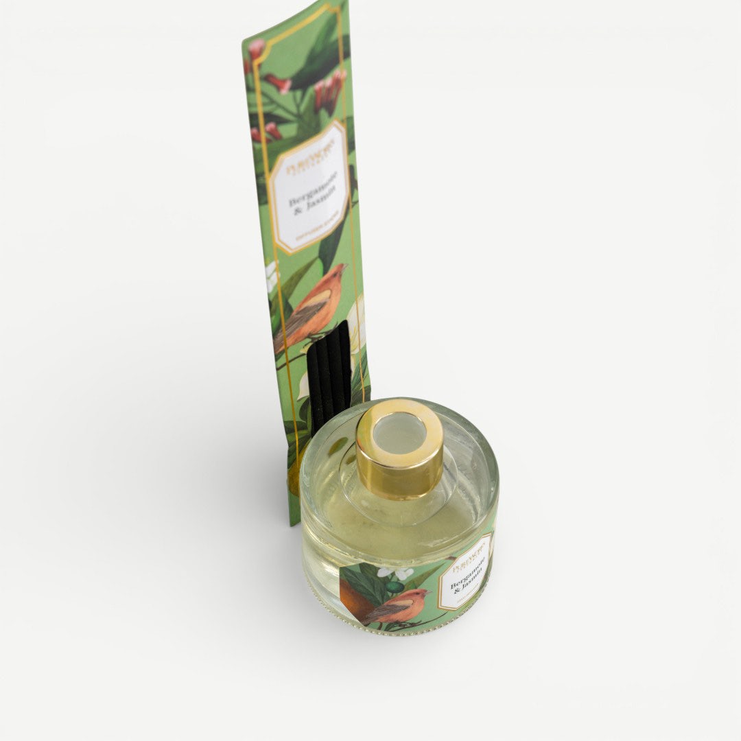 Jardin Reed Diffuser-Bergamote & Jasmin