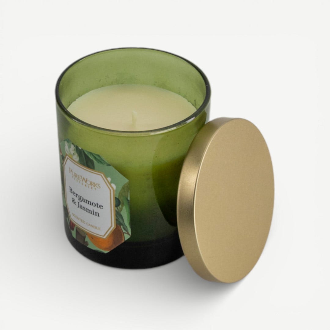 Jardin Scented Candle-Bergamote & Jasmin
