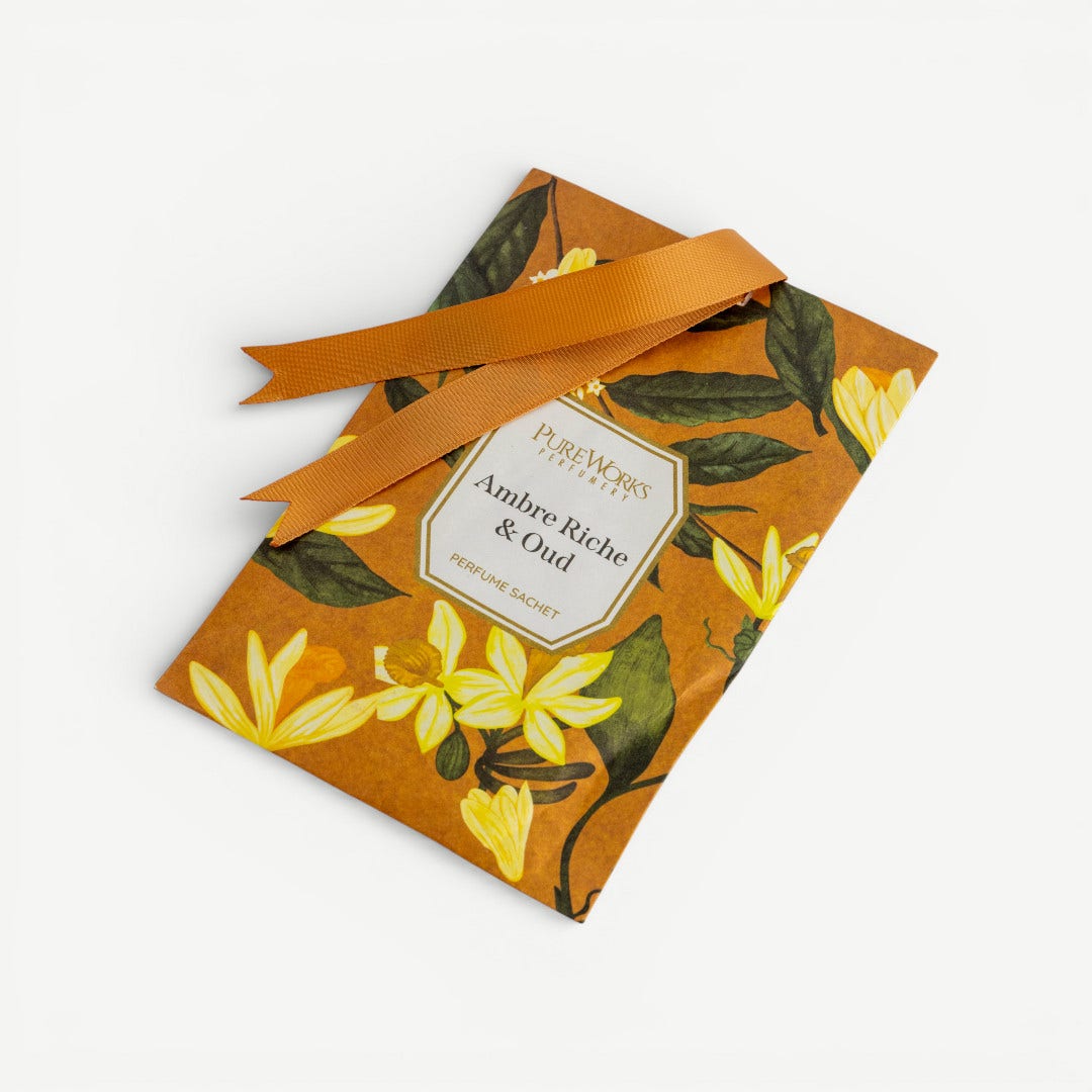 Jardin Scented Sachet-Ambre Riche & Oud