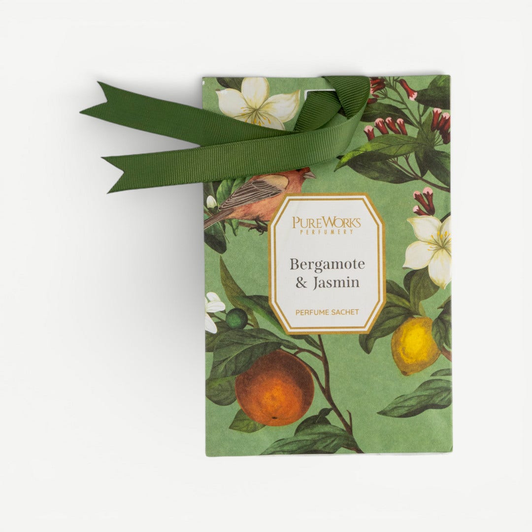 Jardin Scented Sachet-Bergamote & Jasmin