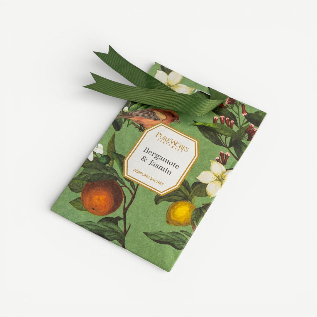 Jardin Scented Sachet-Bergamote & Jasmin