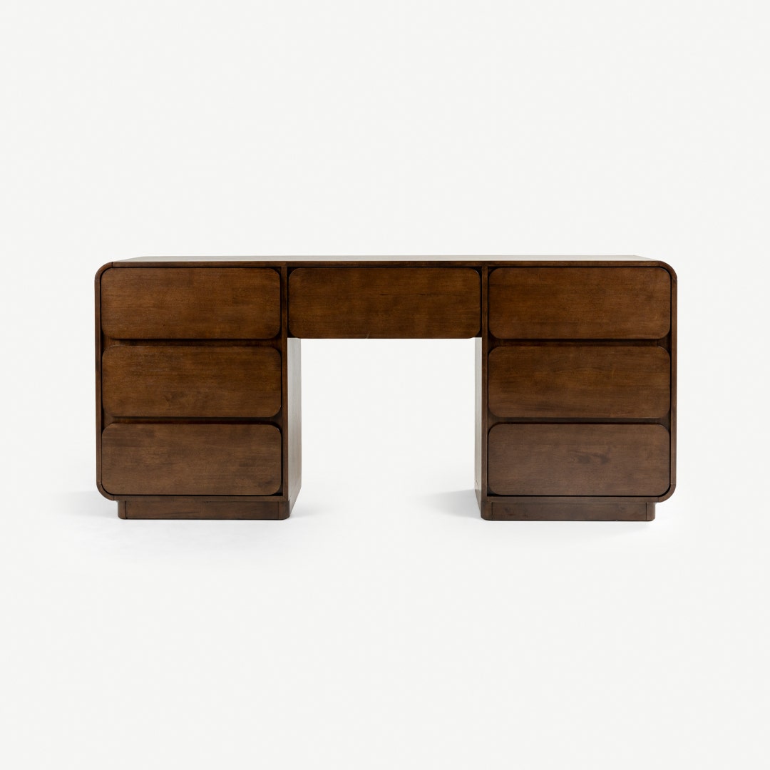 Melbi Dressing Table Walnut