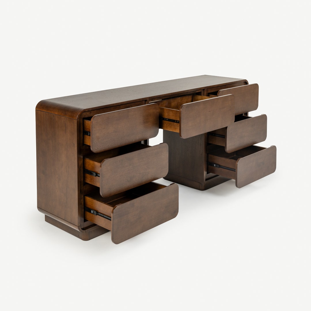 Melbi Dressing Table Walnut