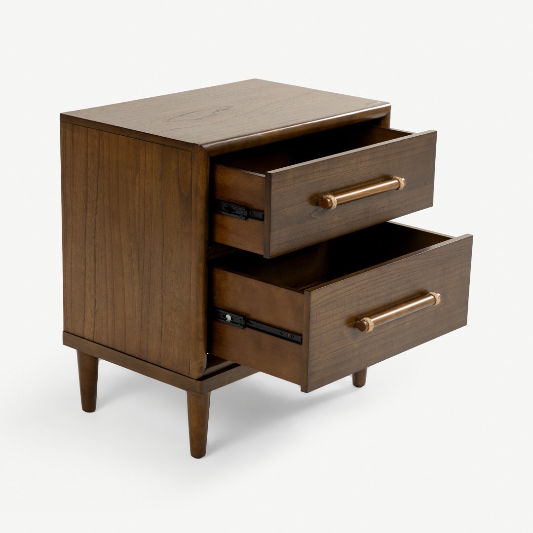 Nomad Bedside Table Walnut