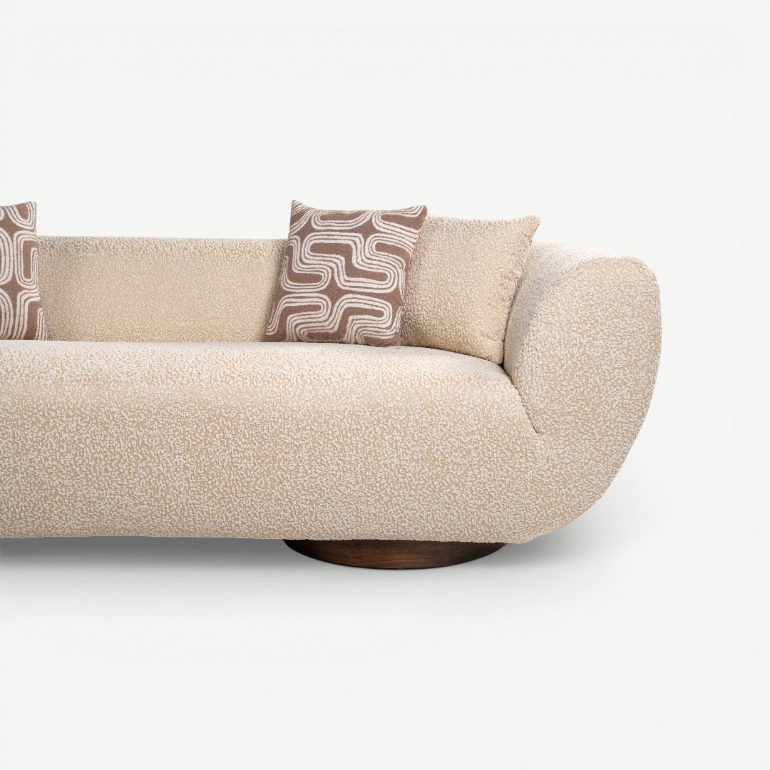 Vogue 3 Seater Sofa Cream