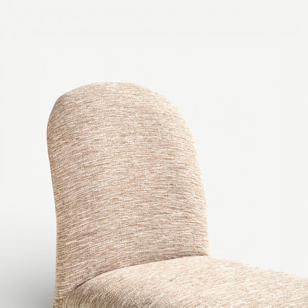 دانتلي كرسي طعام - كريمي