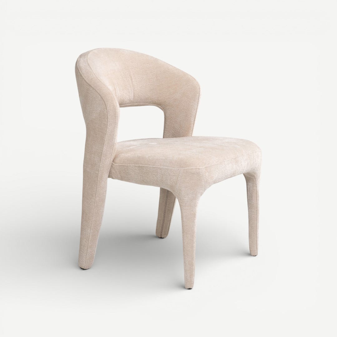 تينسين كرسي طعام - بيج فاتح