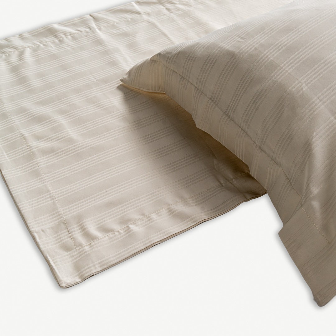 Caressa Pillow Case Set - Cream