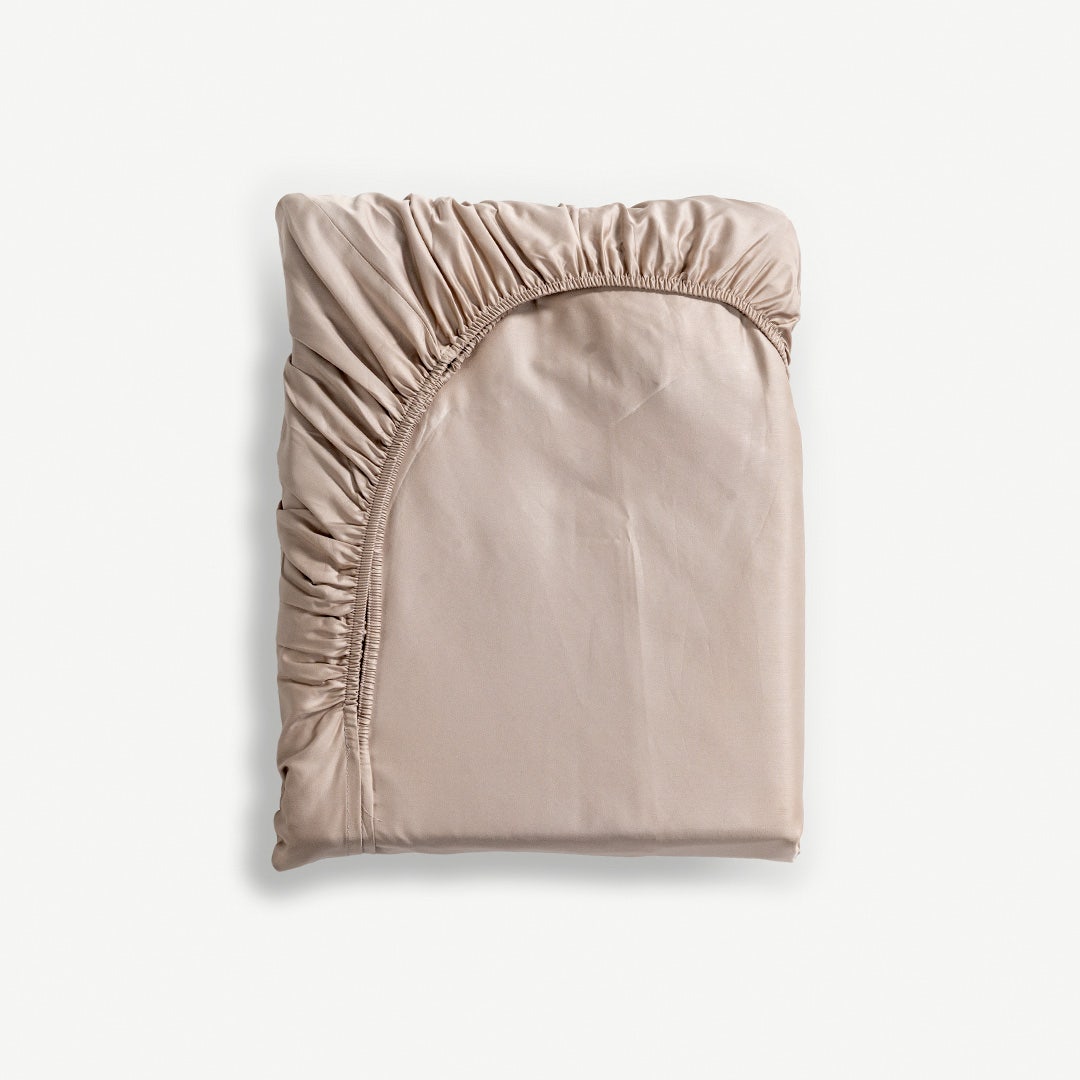 Caressa Fitted Sheet 180x200cm - Ecru