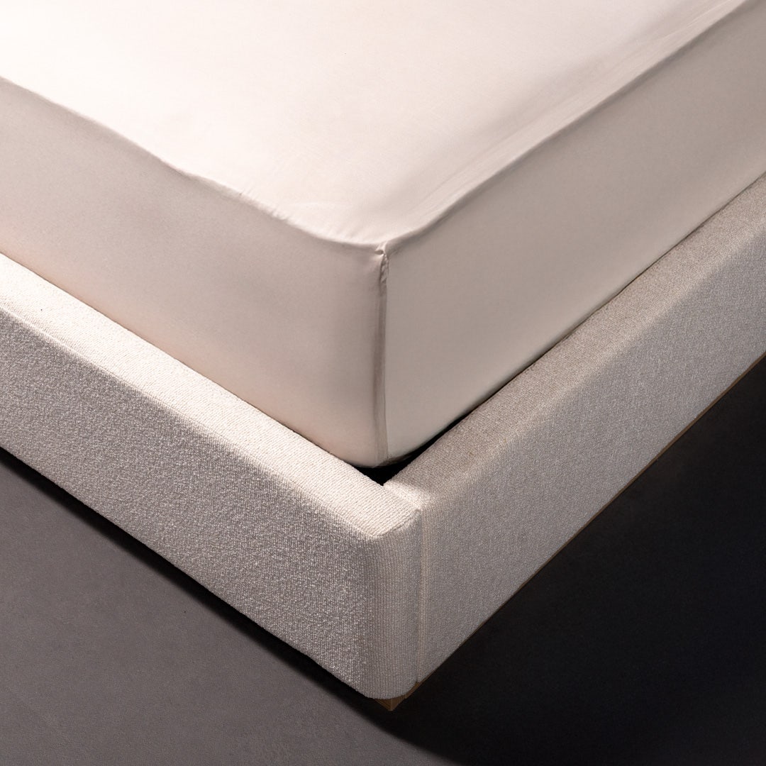 Caressa Fitted Sheet 180x200cm - Ecru