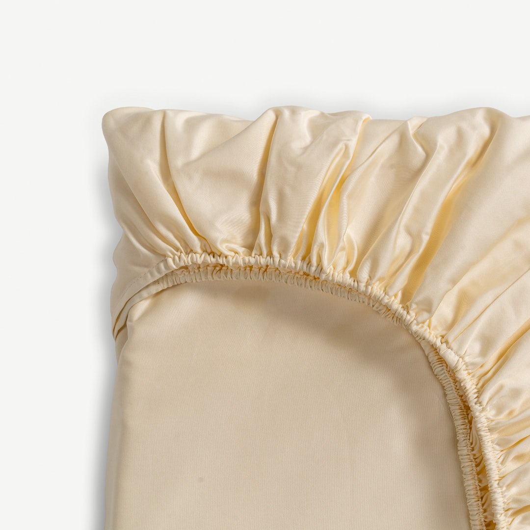 Caressa Fitted Sheet 180x200cm - Cream