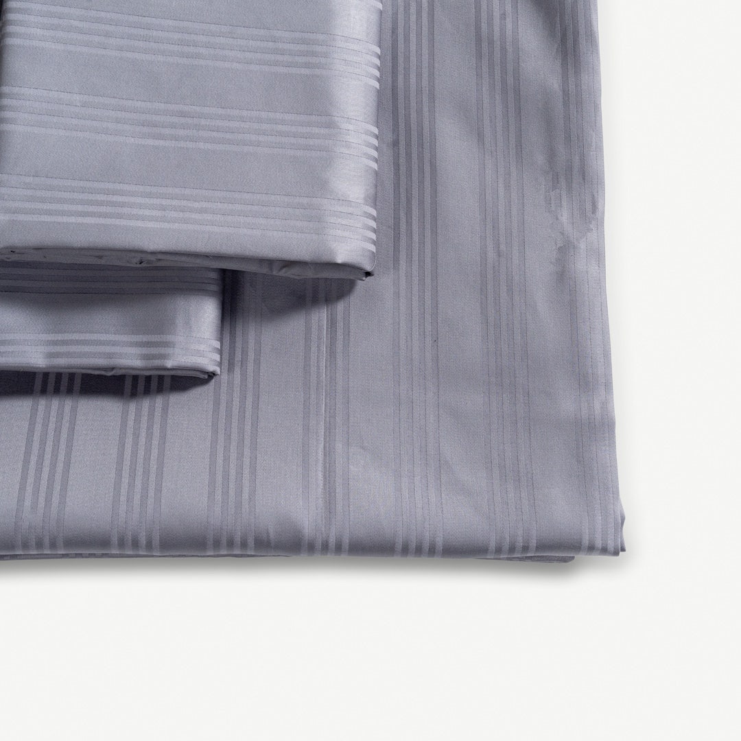 Caressa Duvet Cover Set 160x200cm - Grey