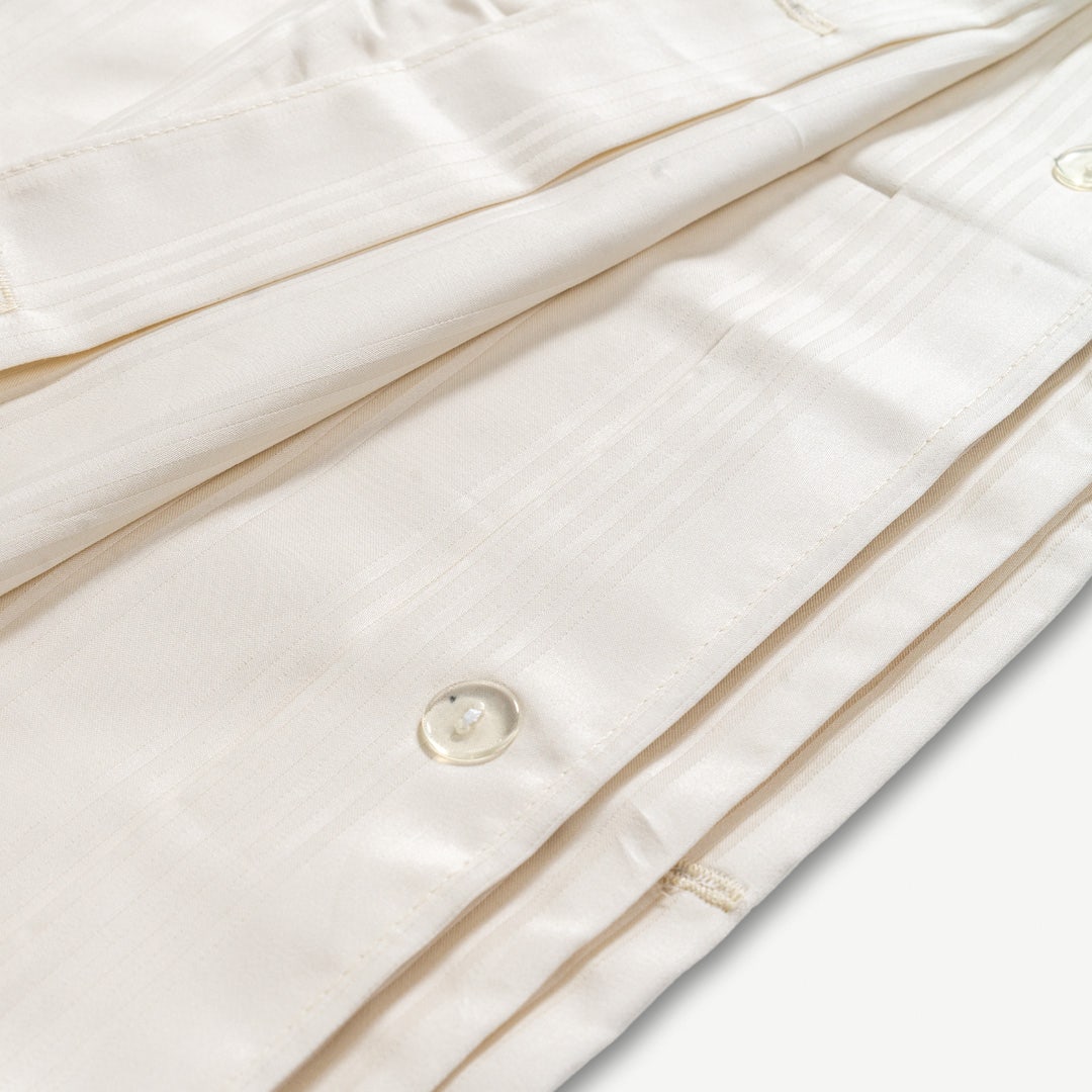 Caressa Duvet Cover Set 220x230cm -Cream