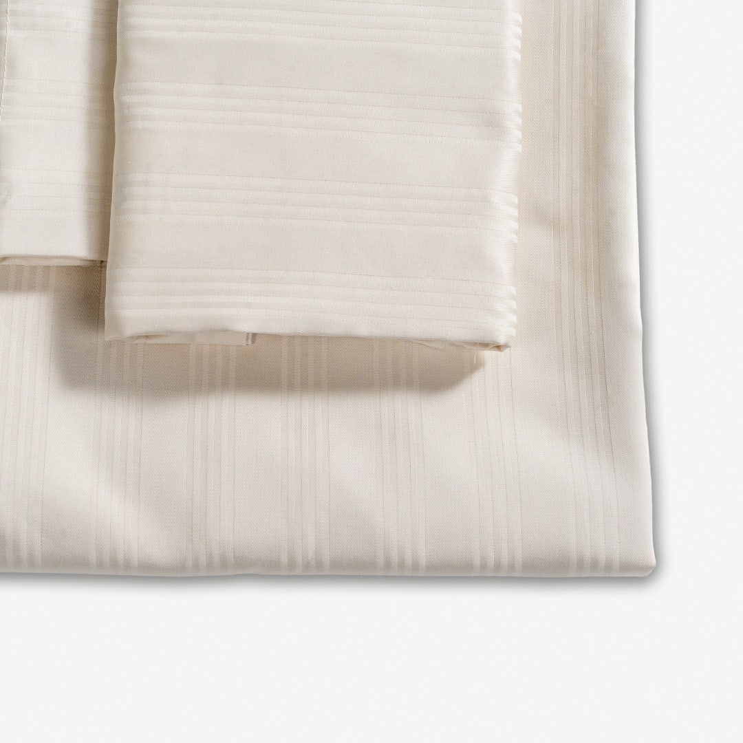 Caressa Duvet Cover Set 220x230cm -Cream