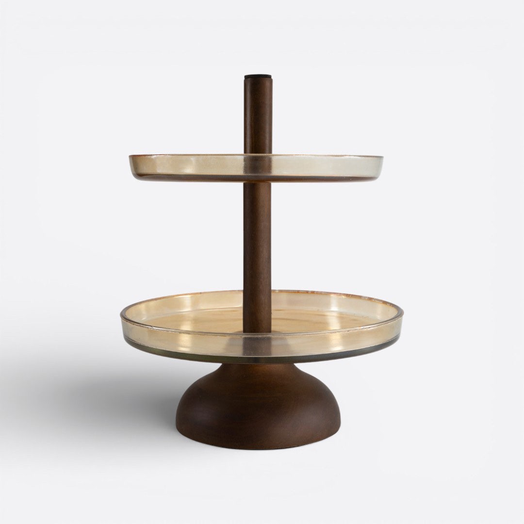 Moniev 2 Tier Dessert Stand -23.5x35.5cm