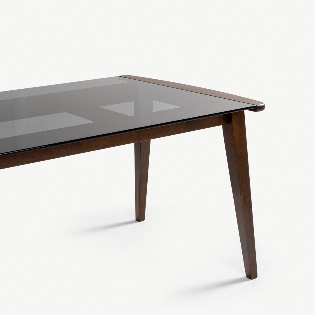 Adderley 6 Seater Dining Table Walnut