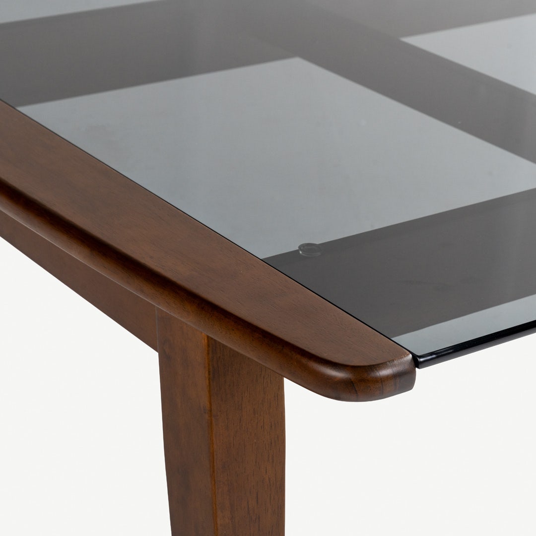 Adderley 6 Seater Dining Table Walnut