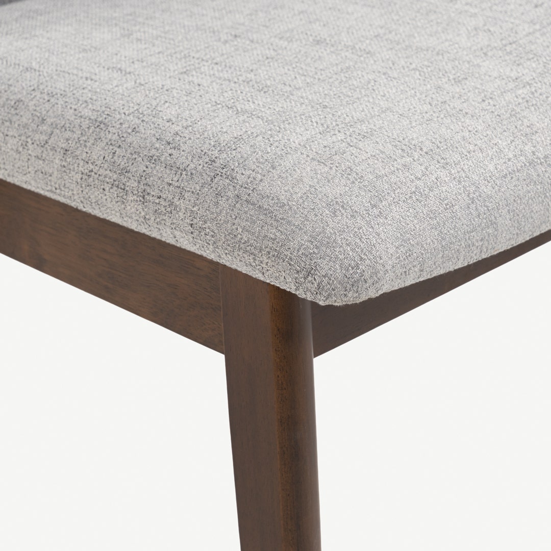 أدرلي كرسي طعام - رمادي