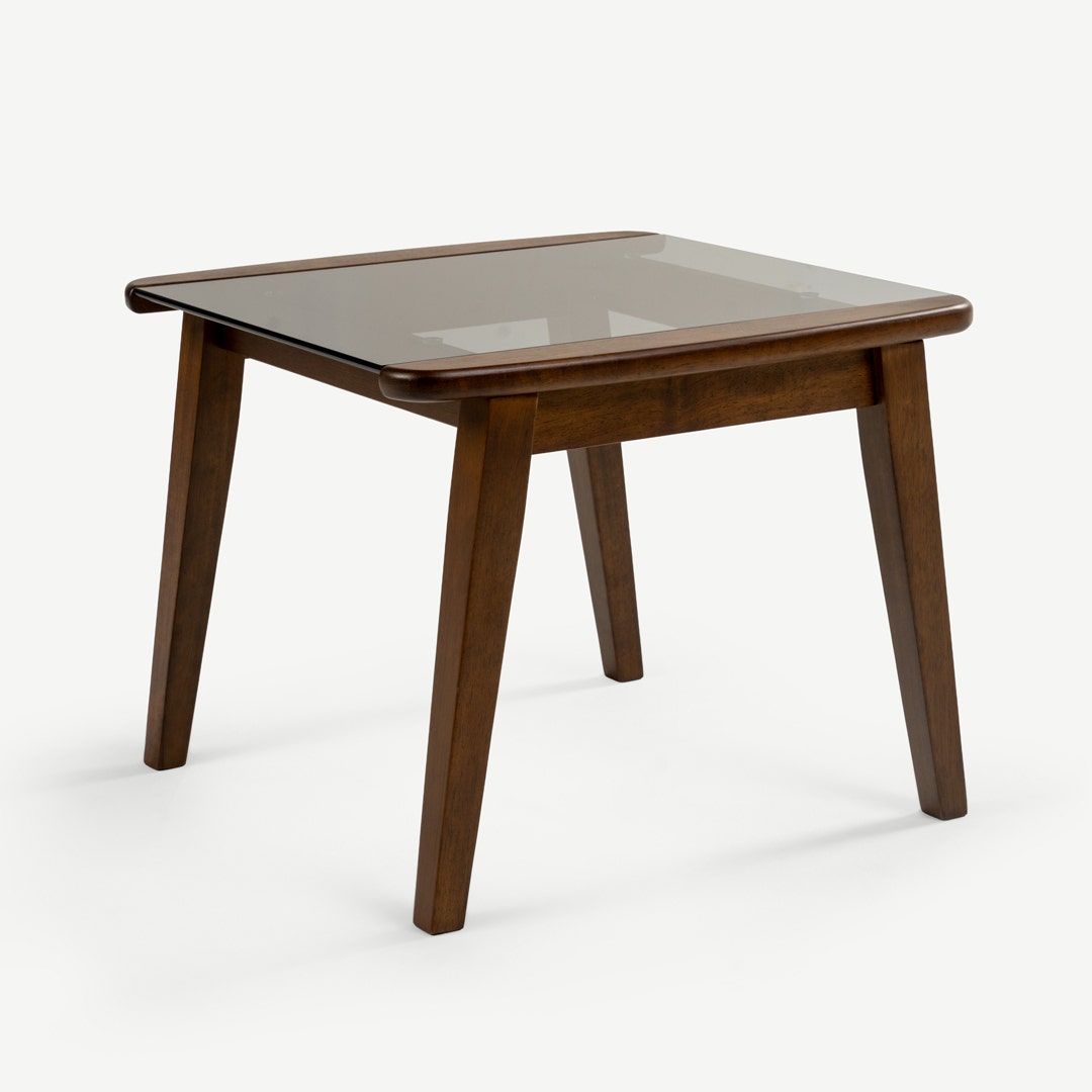 أدرلي طاولة جانبية - جوز