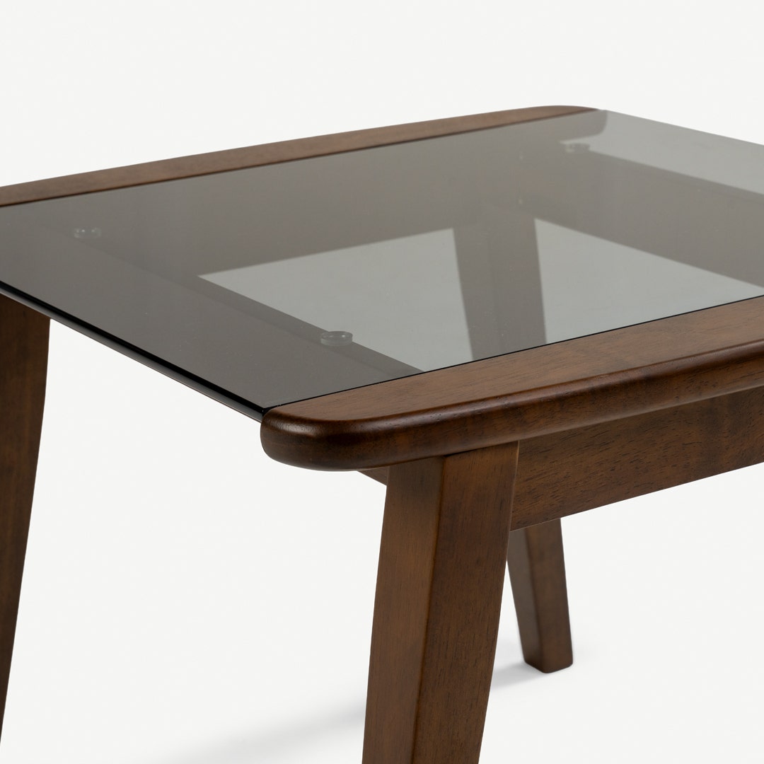 أدرلي طاولة جانبية - جوز