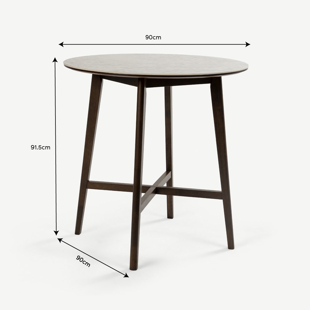 Brees Bar Table Grey