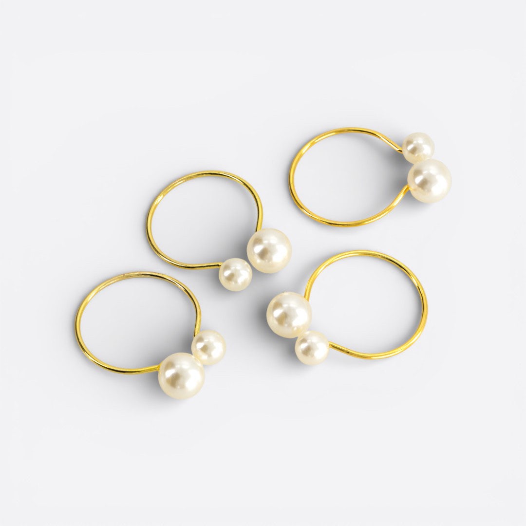 Rafie Napkin Ring Set of 4pcs