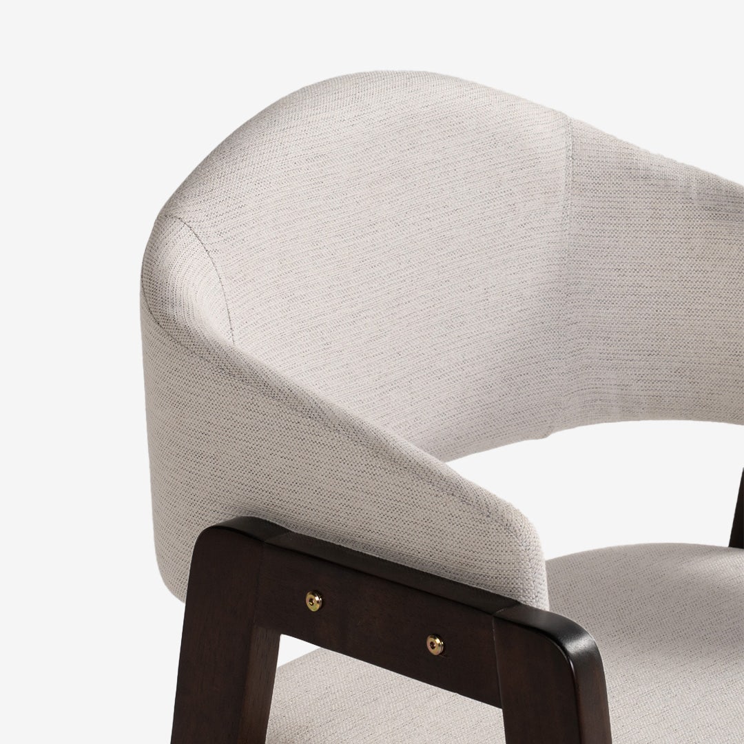Duo Bar Chair Walnut