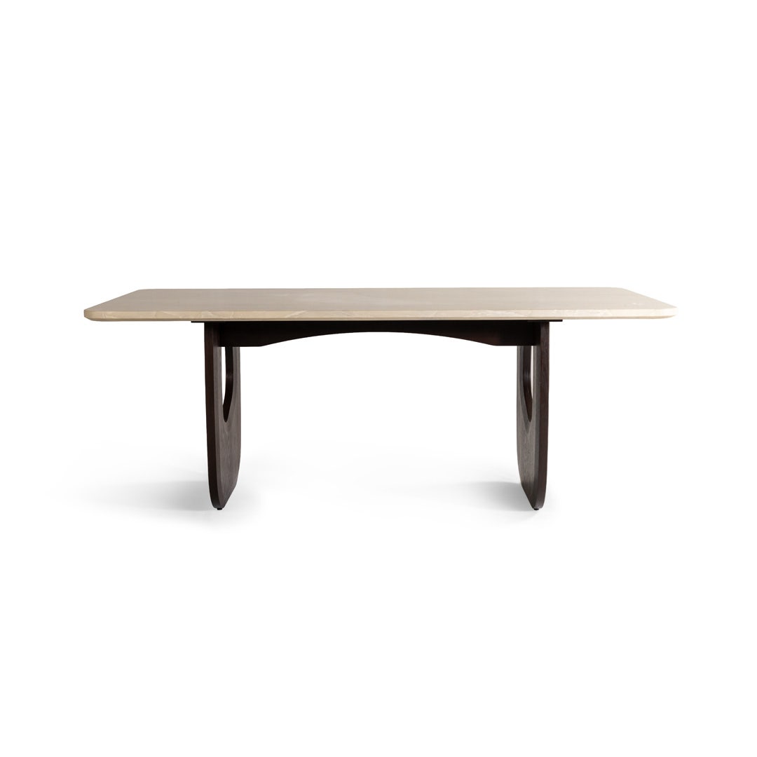 Vasto 8 Seater Dining Table Beige