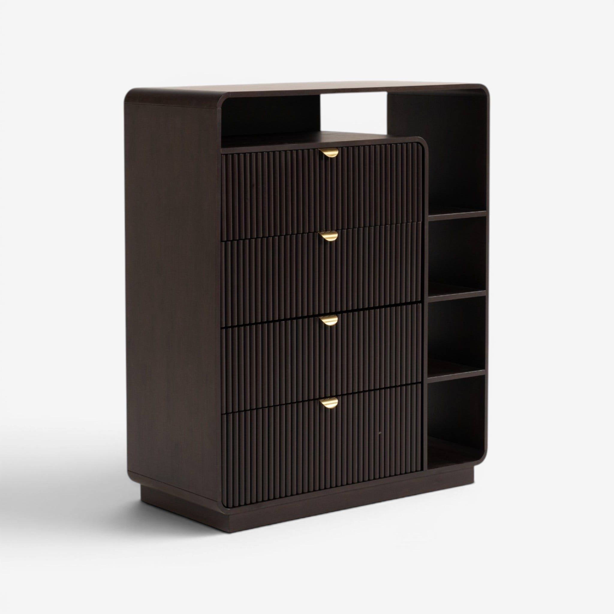 Aros Chest of 4 Drawers Brown